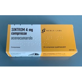 Sintrom 4mg hộp 20 viên 