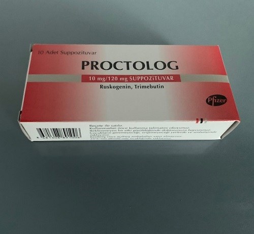 Proctolog 10mg/120mg 10 viên 