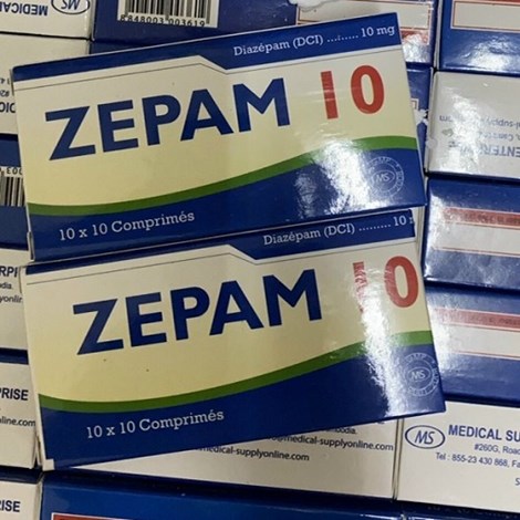 Zepam 10mg hộp 100 viên   