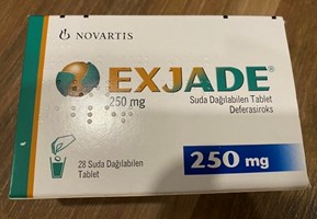 Exjade 250mg hộp 28 viên  