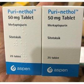 Puri- nethol 50mg hộp 25 viên 