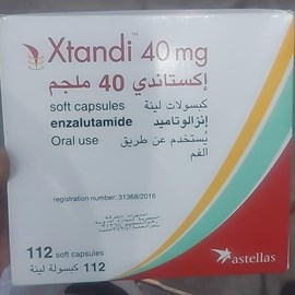 Xtandi 40mg hộp 112 viên