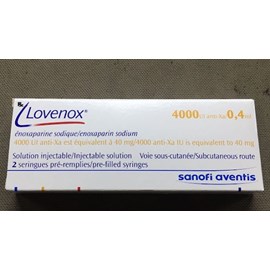 Lovenox 4000UI/0.4ml hộp 2 ống 