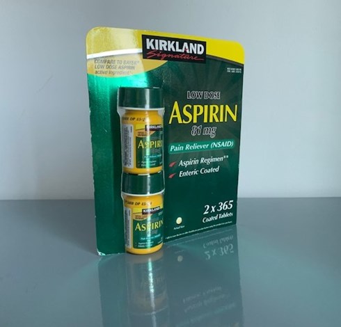 Aspirin 81mg lọ 365 viên 