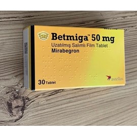 Betmiga 50mg hộp 30 viên 