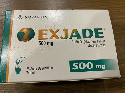 Exjade 500mg hộp 28 viên