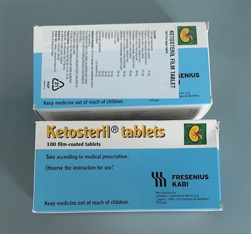 Ketosteril 600mg 100 viện