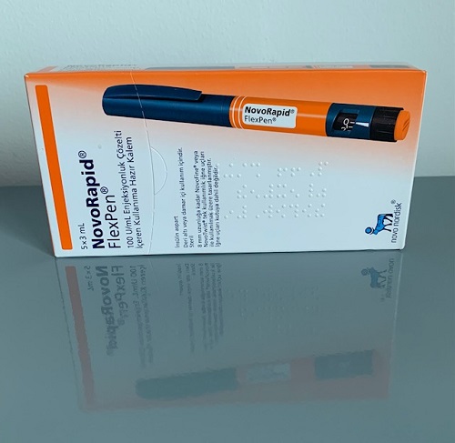 NovoRapid FlexPen 100U/ml hộp 5 bút 