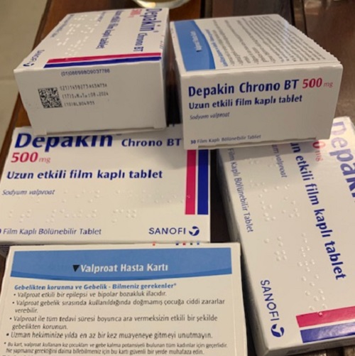 Depakin Chrono BT 500mg 30 viên  