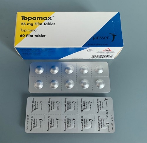 Topamax 25mg hộp 60 viên 