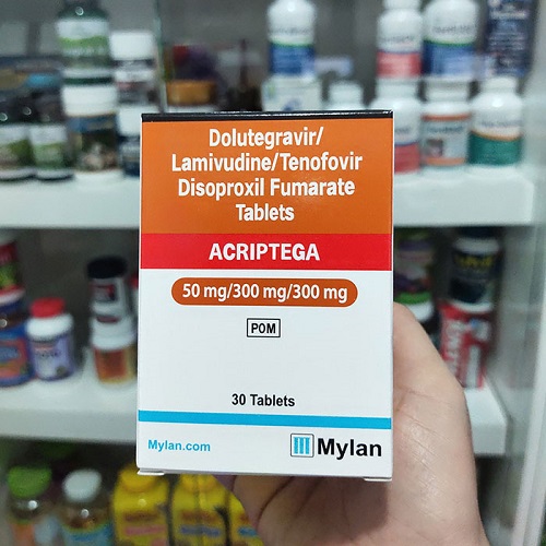 Acriptega 50mg/300mg/300mg hộp 30 viên